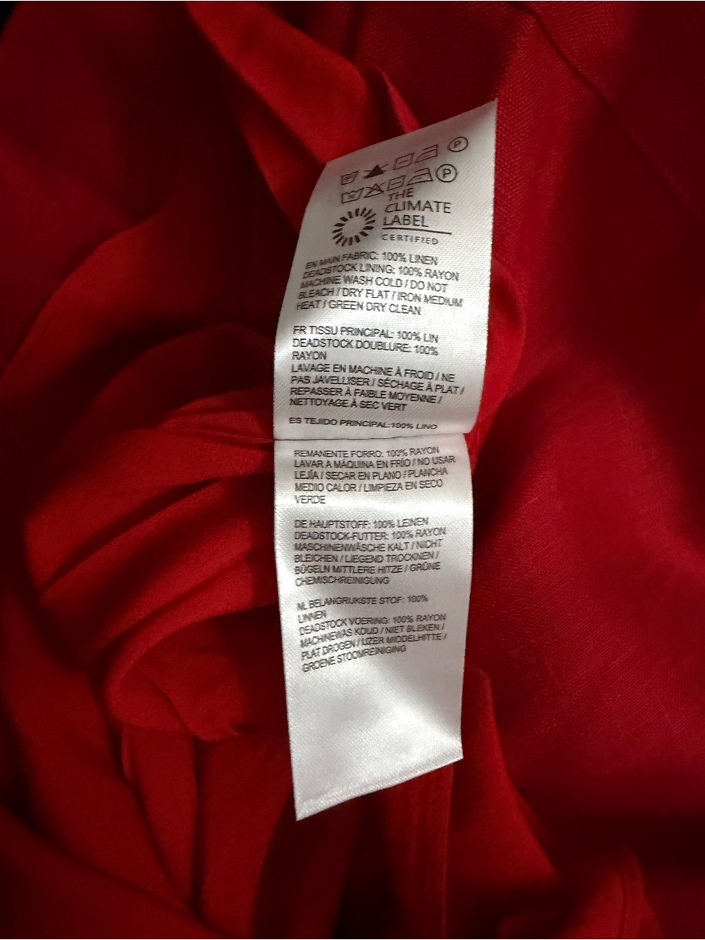 Reformation Pomona Linen Dress NWOT - Picture 3 of 5